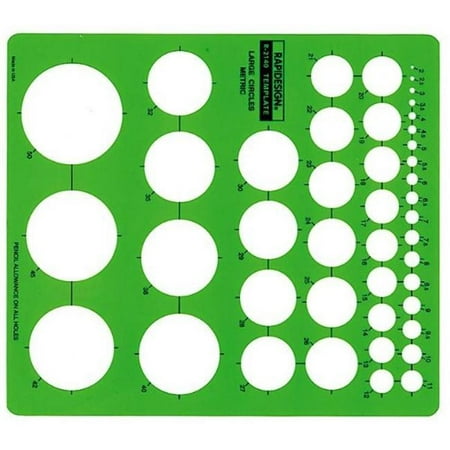 Rapidesign 83R Chemical Ring Template 